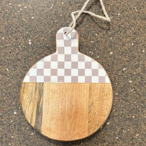 Rustic Wooden Holiday Cutting Board